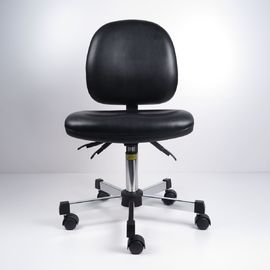 เก้าอี้หนัง PU ที่สะดวกสบายเหมาะกับการทำงานเก้าอี้ ESD สำหรับโอกาสการทำงานที่แตกต่างกัน