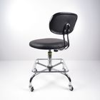 หนัง PU สีดำเหมาะกับการทำงานเก้าอี้ ESD เก้าอี้สำนักงานที่ทำงานด้วยไฟฟ้า ผู้ผลิต