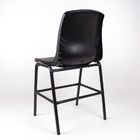 พลาสติกสีดำตามหลักสรีรศาสตร์เก้าอี้ ESD แร็คเหล็กเพื่อรองรับที่นั่งราคาถูก ผู้ผลิต