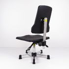 BIFMA X5.1 เก้าอี้ ESD ที่เหมาะสมกับสรีระใน Polyurethane สีดำ ผู้ผลิต