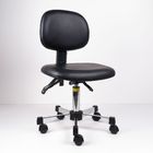 เก้าอี้ปฏิบัติการทางการแพทย์ / โรงพยาบาลหนัง PU สีดำเก้าอี้ปรับระดับได้สามระดับ ผู้ผลิต
