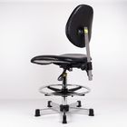 ความสูงของเก้าอี้สูง ESD เก้าอี้ทำงานรองรับการปรับความเอียงของหลังและที่นั่ง ผู้ผลิต