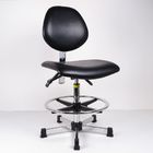 ความสูงของเก้าอี้สูง ESD เก้าอี้ทำงานรองรับการปรับความเอียงของหลังและที่นั่ง ผู้ผลิต